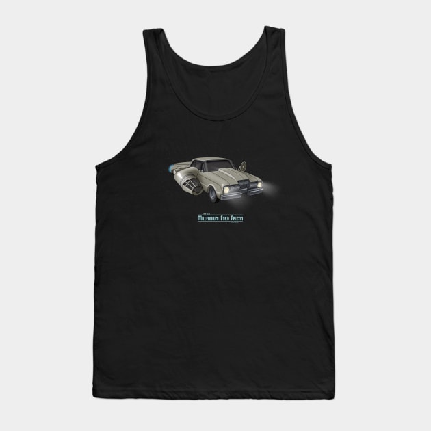 Millennium Ford Falcon Tank Top by DShirts